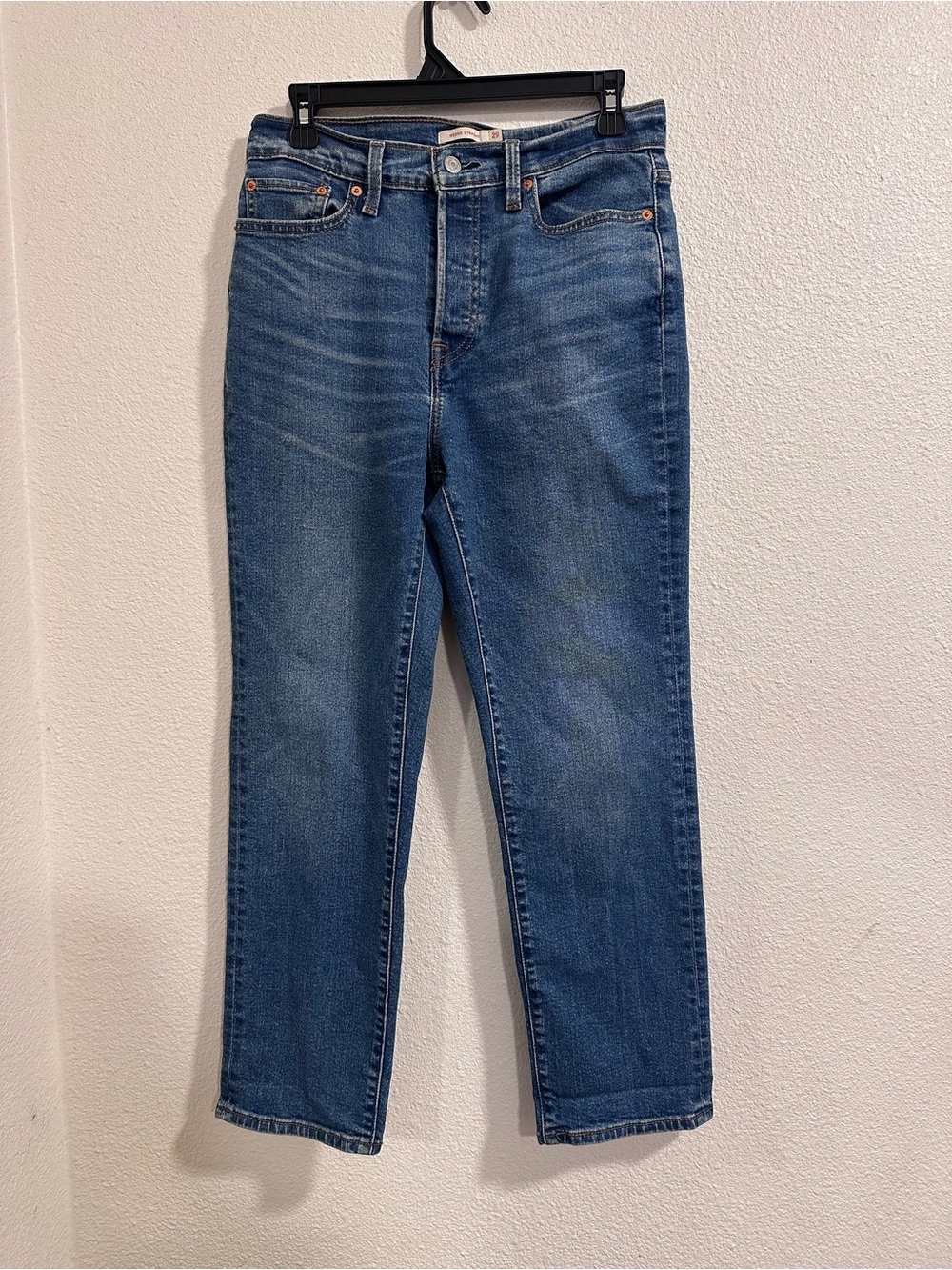 Levi's Straight-Leg Women's Blue Denim Jeans
